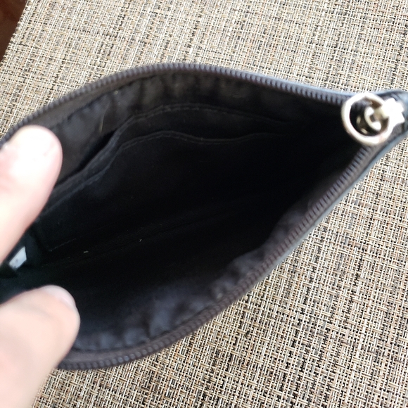 Coach Signature Neon Horse & Carriage Brown Wristlet Without the Wristlet strap - Picture 6 of 6